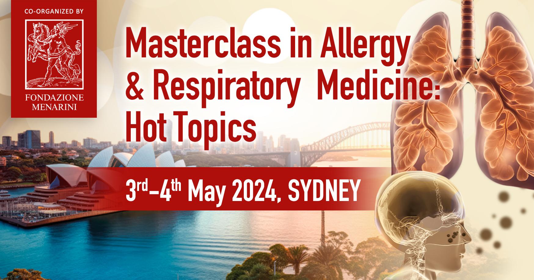 MASTER CLASS in ALLERGY & RESPIRATORY MEDICINE: HOT TOPICS